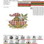 Набор Рождественский Санта в клетку маленький - 3 размера