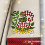 Набор Рождественский Эльф в клетку маленький - 3 размера