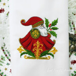 Набор Рождественский Санта красный - 3 размера