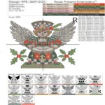 Новогодний Ангел Барабанщик набор - 4 размера