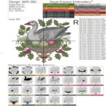 Новогодняя гусыня несущая яйца - 4 размера