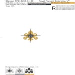 Новогодний Клетчатый Петух набор - 4 размера