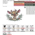 Новогодний Олененок Кларисса - 3 размера