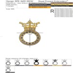 Новогодние кольцо для монограммы набор - 4 размера