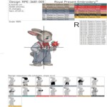 Рождественские зайчата - 4 размера
