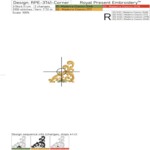 Новогодние мини курочки барокко набор - 4 размера
