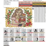 Новогодние Мари и Щелкунчик - 4 размера