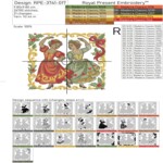 Новогодние танцующие девушки - 3 размера