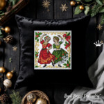 Рождественские танцующие девушки - 4 размера