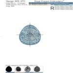 Пасхальные яйца барокко набор - 3 размера