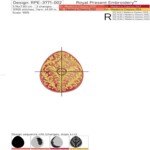Пасхальные яйца барокко набор - 3 размера