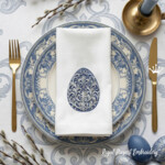 Пасхальные яйца барокко набор - 3 размера