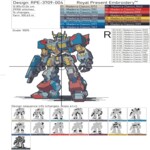 Робот Транформер средний - 6 размеров