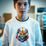 Робот Транформер портрет средний - 5 размеров