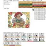 Рождественская Девушка доярка - 3 размера