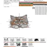 Рыжий котенок у окошка - 3 размера