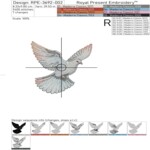 Святой Голубь и Чаша Причастия - 3 размера