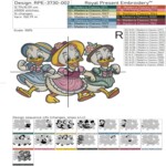 Танцующие утки и моряки набор - 4 размера