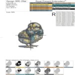 Цыпленок с бантиком и вербой - 4 размера