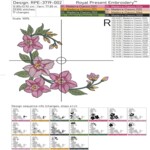 Утонченные орхидеи уголок - 4 размера