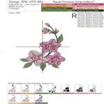 Утонченные орхидеи набор - 4 размера