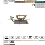 Утюги дизайны машинной вышивки набор - 3 размера