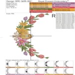 Весенние гирлянды с тюльпанами и нарциссами - 4 размера