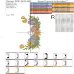 Весенние гирлянды с тюльпанами и нарциссами - 4 размера