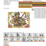 Рождественский Волынщик - 3 размера