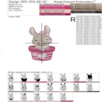 Зайчики в горшочках «Я люблю тебя»  - 4 размера