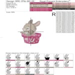 Зайчики в горшочках «Я люблю тебя»  - 4 размера