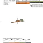 Заяц с морковками для маленьких пялец набор - 4 размера