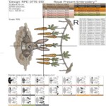 Заяц с висящими морковками набор - 6 размеров