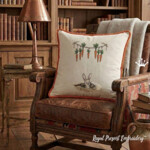 Заяц с висящими морковками набор - 6 размеров