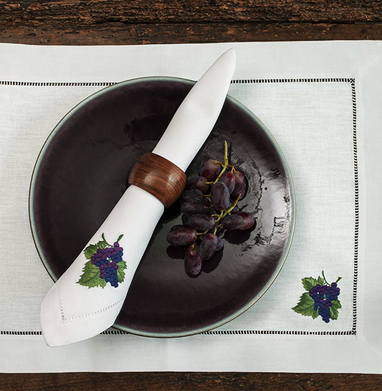 Дизайн машинной вышивки Гроздь винограда