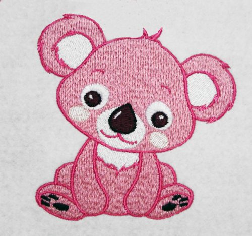 Дизайн для машинной вышивки Мишка коала